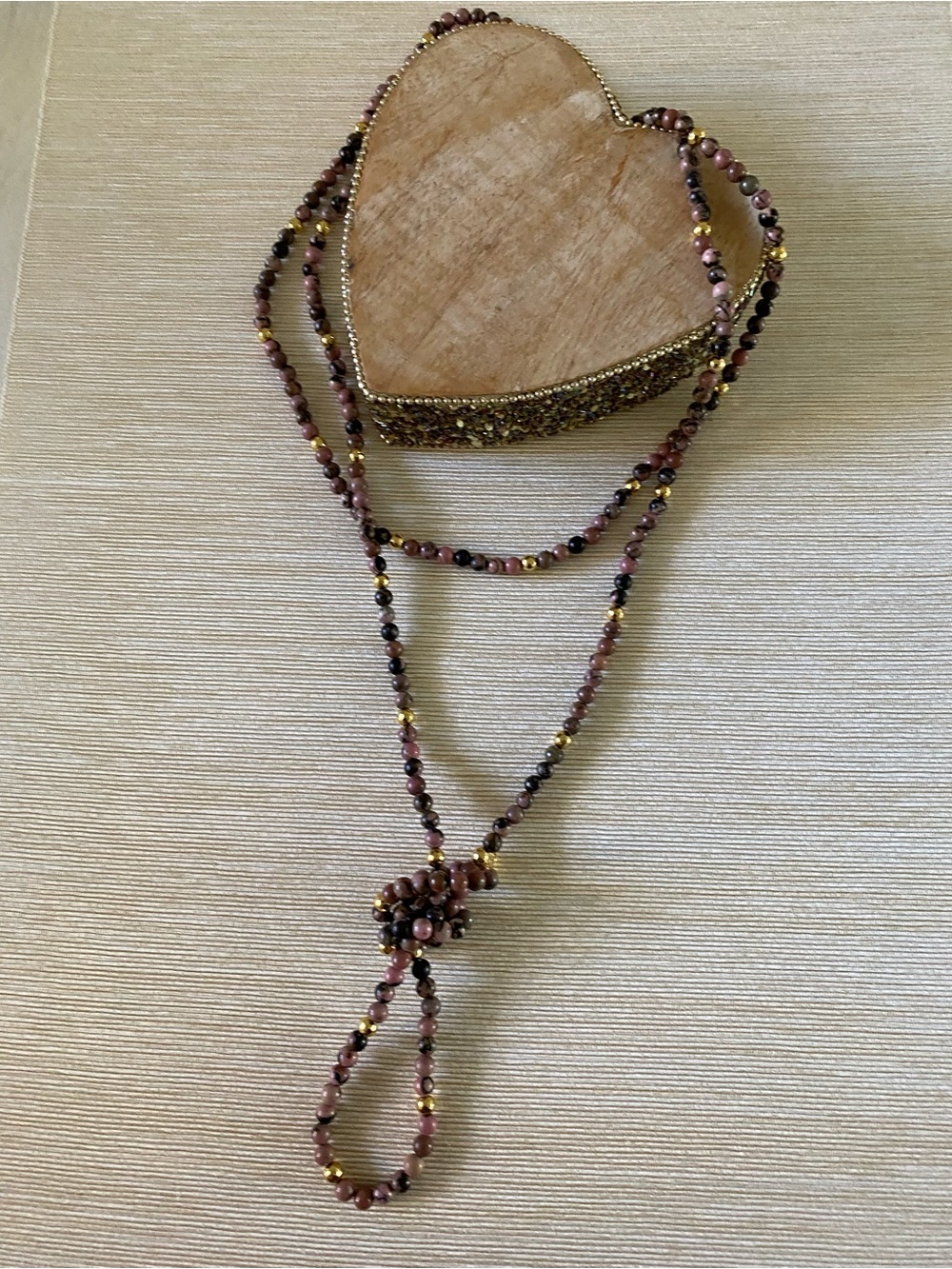 Gorjana Dakota Wrap Necklace, 18 Karat Gold Plated Brass Beads - Picture 8 of 8